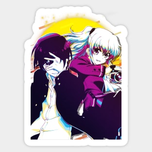 Yuu Otosaka and Nao Tomori - Charlotte Sticker